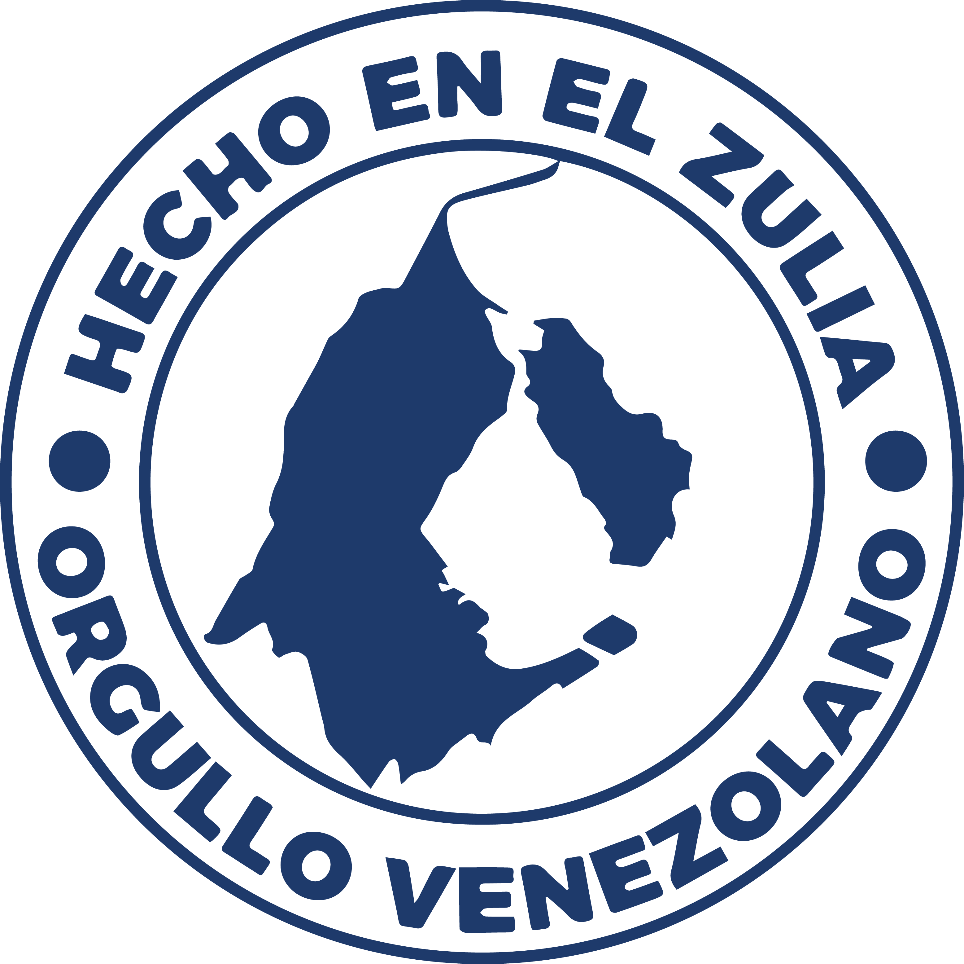 Sello Hecho en el Zulia · Orgullo Venezolano